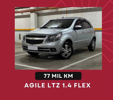 CHEVROLET AGILE 1.4 MPFI LTZ 8V FLEX 4P MANUAL CHEVROLET AGILE 1.4 MPFI LTZ 8V FLEX 4P MANUAL